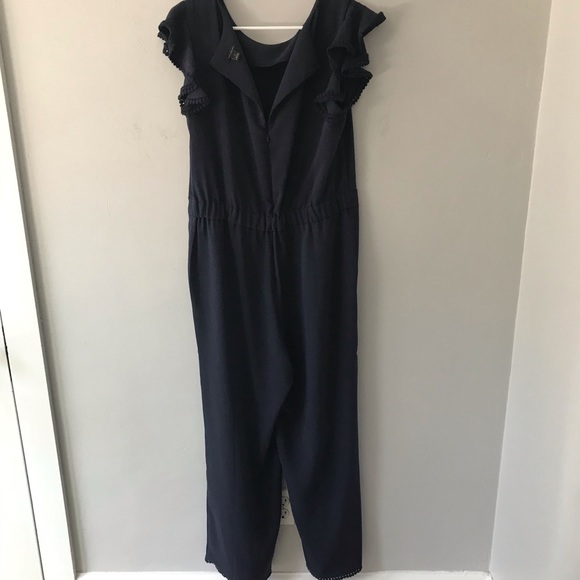 Ann Taylor Navy Blue Jumpsuit Size 8 - Picture 5 of 5